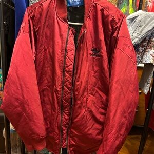 adidas Red Bomber Jacket